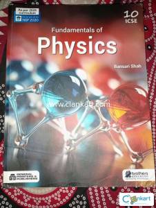 Fundamentals of physics for class 10th icse