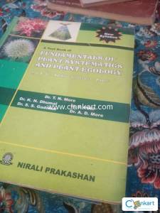 Fundamentals of plant systematics and plant ecology