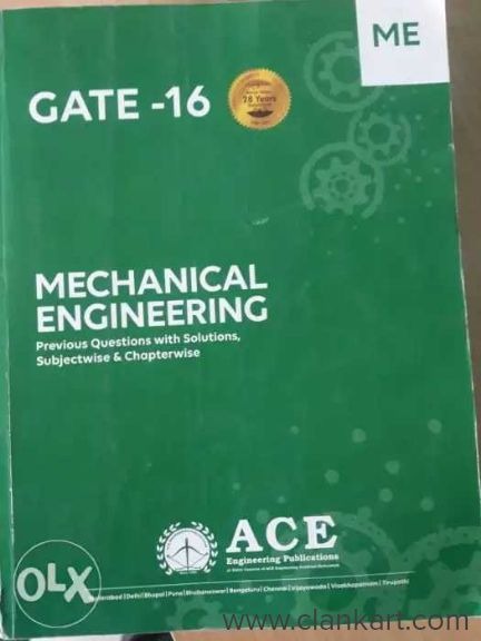 GATE-16 Mechanical engineering all books set