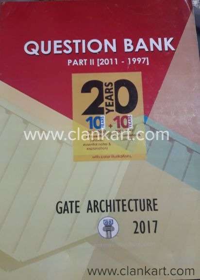 GATE Architecture 2017 Question Bank Part