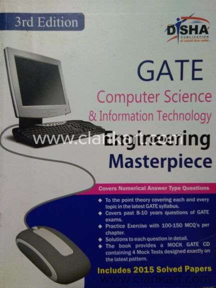 GATE Computer Science Information Technology Engineering Masterpiece