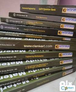 GATE FORUM - GATE BOOK - MECH ENG - UNTOUCHED (10 Books, 12 Topics)