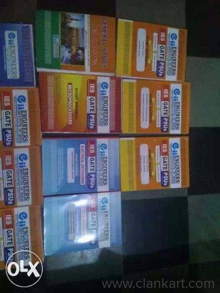 GATE IES PSU preparation books for electrical and electronics