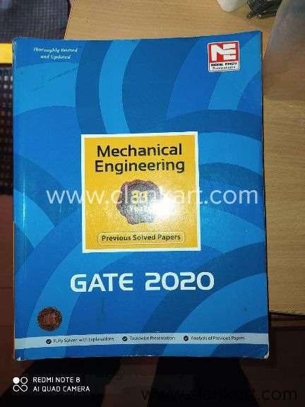 GATE PREVIOUS YEARS SOLVED QUESTION BANK