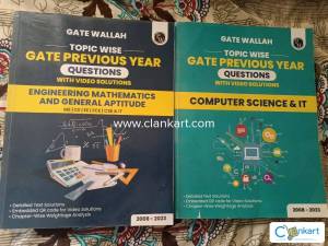 GATE PYQs Books for CS & IT + Engineering Maths & Aptitude