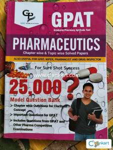 GDC Gpat pharmaceutics - chapertwise and topic wise solved papers