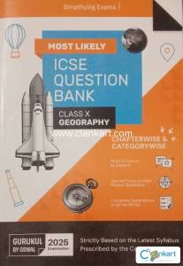 GEOGRAPHY QUESTION BANK FOR CLASS 10- OSWAL