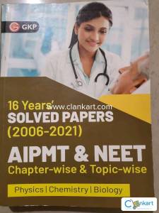 GK Publications NEET Chapterwise PYQs from 2006-2021