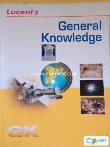 GK book general knowledge LUCENT'S