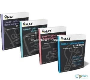 GMAT 2024 Official Guide Books (Pack of 4)