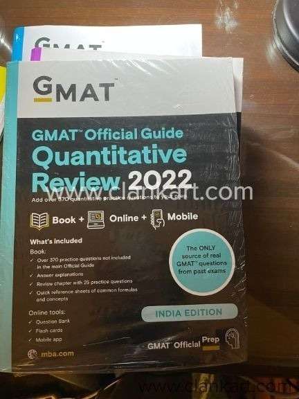 GMAT Official Guide 2022set of 3 Quants Verbal and OG