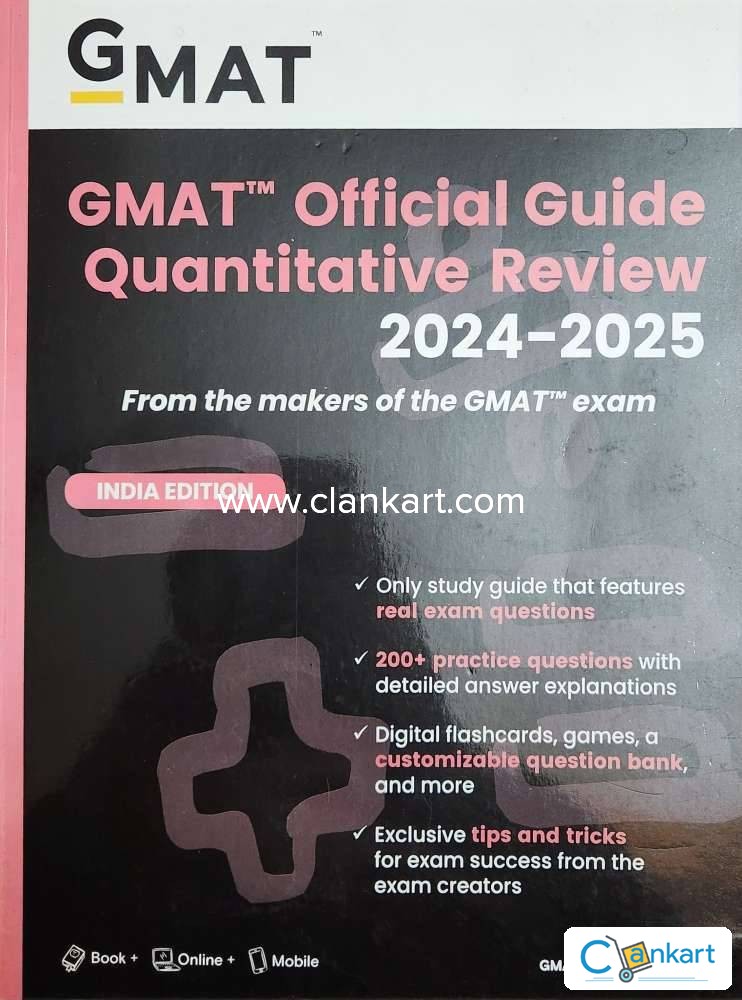 Buy 'GMAT OFFICIAL GUIDE 2024 2025 FULL SET (includes Quant Book