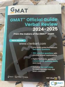 GMAT Official Guide Verbal Review 2024-2025