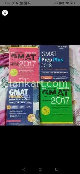 GMAT Official Guide and Kaplan 2017-2018