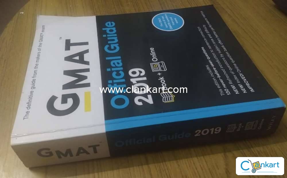 2019　In　Condition　Book　Buy　Excellent　Book　Online'　'GMAT　Guide　Official　At