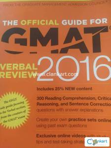 GMAT VERBAL PREP 2016 EDITION