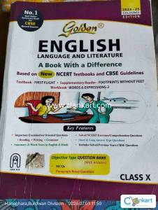 GOLDEN ENGLISH LANGUAGE AND LITRATURE