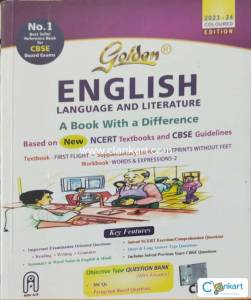 GOLDEN GUIDE BOOK FOR CBSE ENGLISH