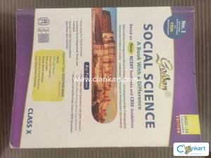 GOLDEN SOCIAL SCIENCE BOOK FOR CLASS 10