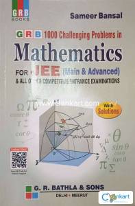 GRB 1000 CHALLENGING PROBLEMS IN MATHEMATICS FOR JEE