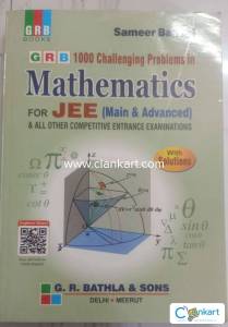 GRB 1000 challenging problems in mathematics for JEE( MAINS +Advanced)