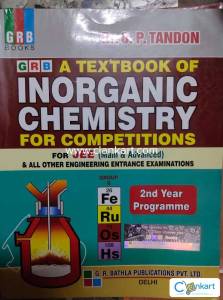GRB A Textbook of Inorganic chemistry for comprtitions