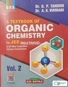 GRB A Textbook of Organic Chemistry for JEE (Main and Advanced)