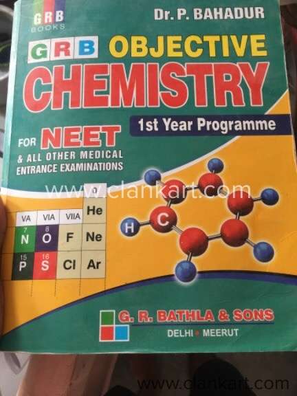 GRB PUBLICATION CHEMISTRY OBJECTIVE BOOK for neetjee mainsadvance