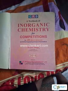 GRB books -inorganic chemistry for jee mains & advance