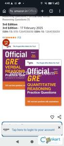 GRE 3 book bundle
