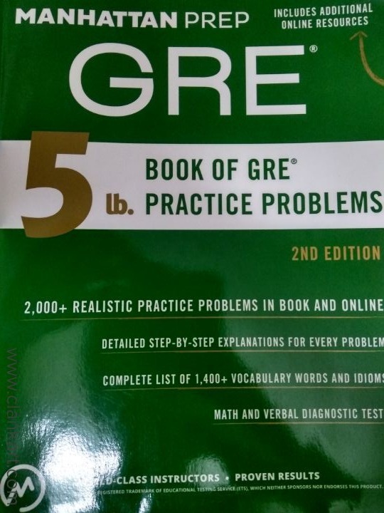 GRE Manhattan Prep 5lb