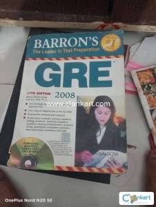 GRE  exam test book