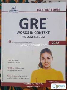 GRE and English preparation books
