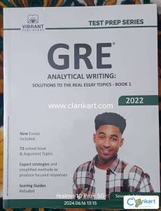 GRE and English preparation books
