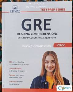 GRE and English preparation books