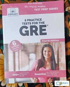 GRE and English preparation books