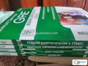 GRE preparation Books
