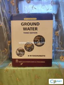 GROUND WATER H M RAGHUNATH 3RD EDITION HARDCOVER