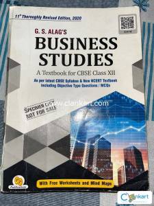 G.S. Alags Business studies class 12th 2020 edition