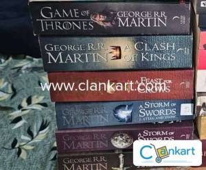 Game of thrones set of 6 books