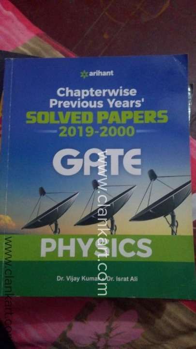 Gate phyiscs previous year solved papers 2000-2019