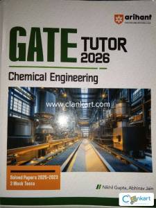 Gate tutor 2026 chemical engineering by arihant