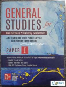 General Studies Paper 1 for UPSC Prelims  McGraw Hill