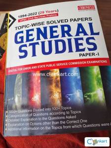 General studies paper 1.topic wise solved papers uspsc