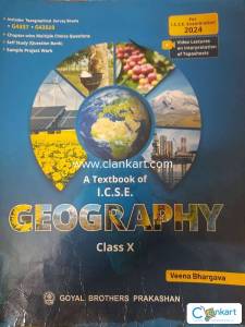 Geography ICSE Class 10( Goyal Brothers Prakashan)