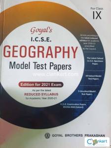 Geography Model test papers