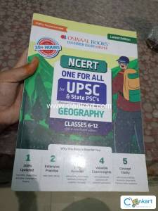 Geography NCERT Classes 6-12 One For All for UPSC And State PSC's