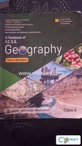 Geography for class 10 ICSE