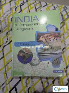Geography optional: India, a comprehensive geography  by Khullar