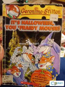 Geronimo Stilton it's Halloween you fraidy mouse'!